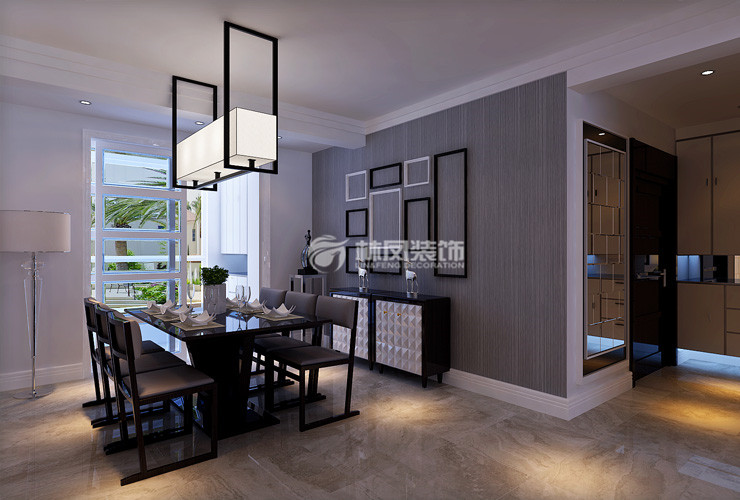 名流公馆-150平-现代风格-餐厅1.jpg