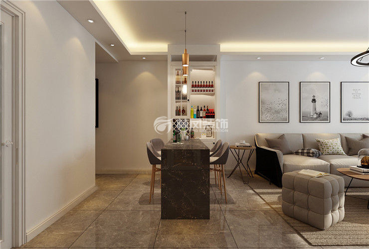 美的城-93平-现代风格-餐厅2.jpg