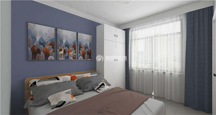 九颂大院-118平-现代风格-次卧室.jpg