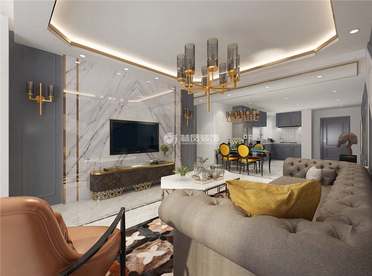 五矿弘园-130平-轻奢风格-电视背景墙.jpg
