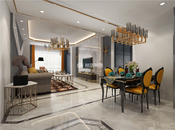 五矿弘园-130平-轻奢风格-餐厅.jpg