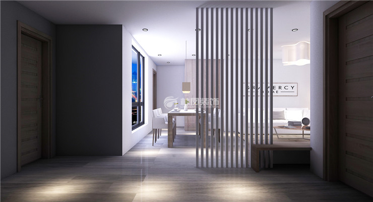 中粮隆玺祥云-113平-现代风格-过道 (2).jpg