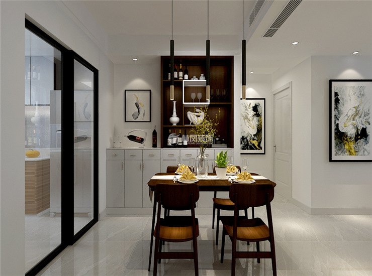 华润24城-132平-现代风格-餐厅1.jpg