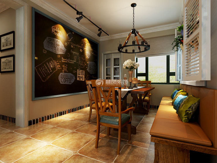 御景新世界-165平-美式风格-餐厅02.jpg