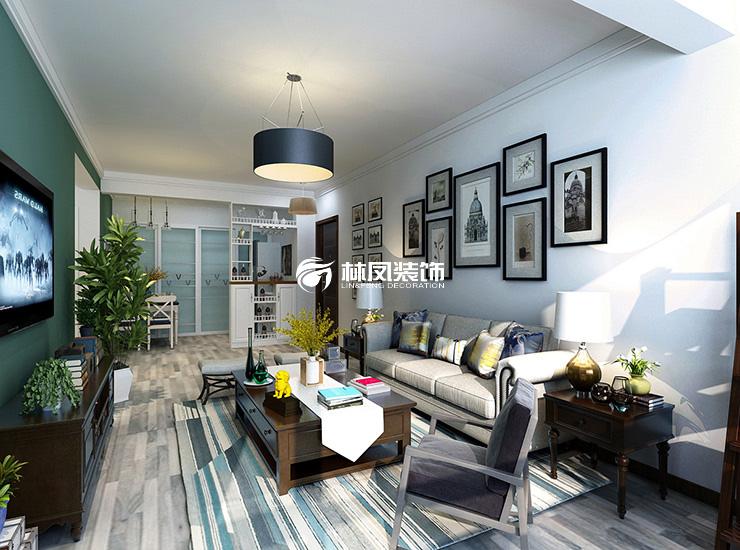 华润二十四城-100平-简美风格-客厅3.jpg