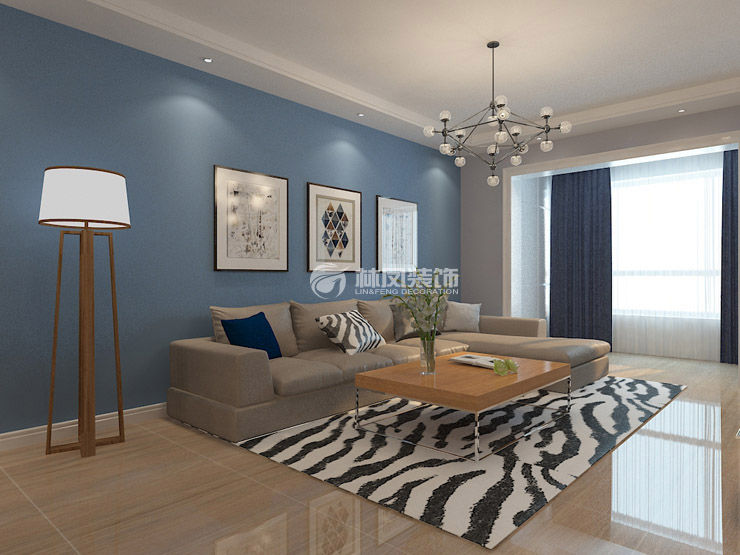 格林玫瑰湾-118平-现代风格-客厅 (4).jpg