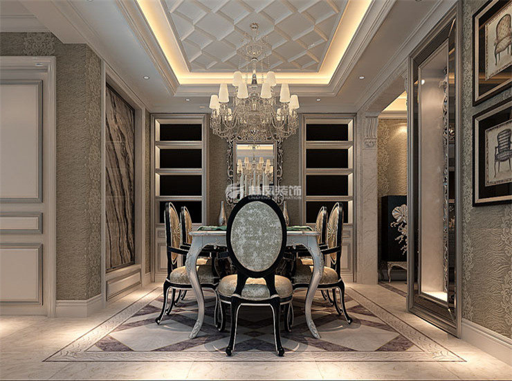 五矿紫晶御府-180平-新古典风格-餐厅.jpg