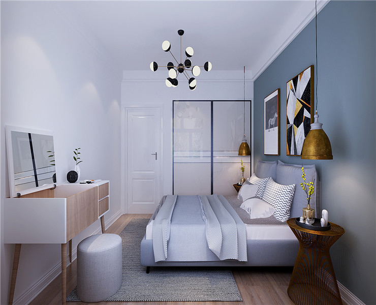龙湖西府原著-95平-北欧现代风格-客厅-主卧.jpg