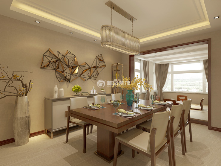 河畔公馆 -254平米-现代简约风格-餐厅1.jpg