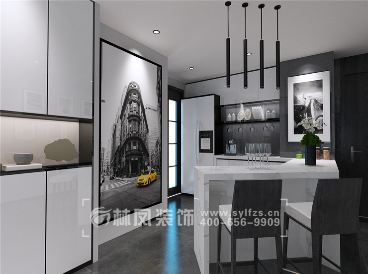碧桂园繁华里-118平-现代黑白灰-厨房.jpg