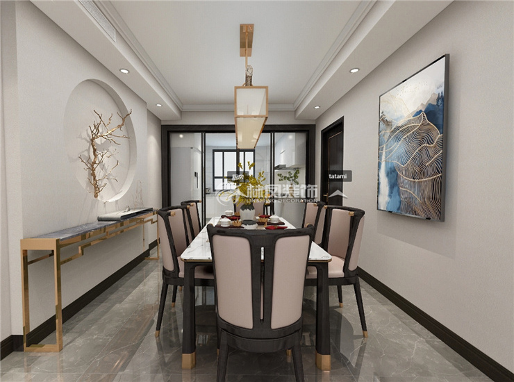 远洋大河宸章-153平-新中式风格-餐厅.jpg