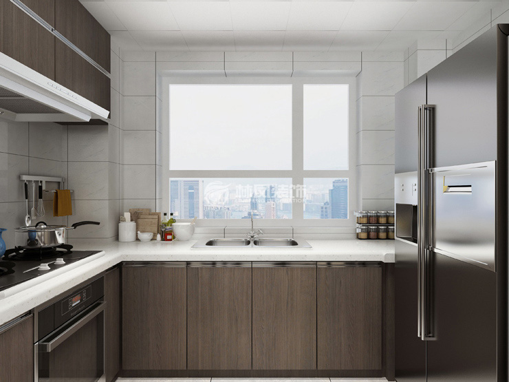 融创沈阳府-145平-现代风格 厨房.jpg