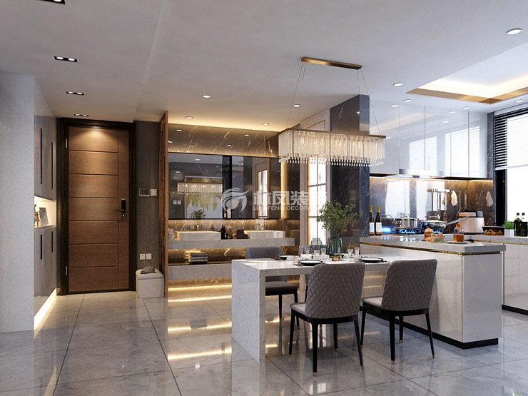 金辉优步湖畔-155平-现代轻奢-餐厅.jpg