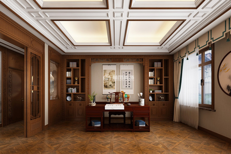 新东方天地-800平-中式风格-书房2.jpg
