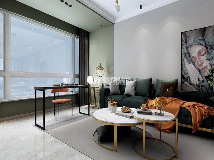 华强城-95㎡-现代混搭-客厅3.jpg