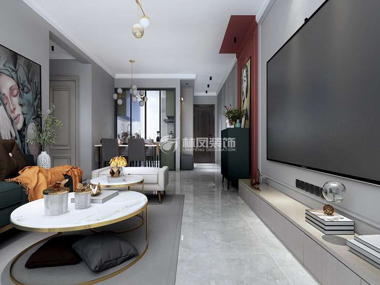 华强城-95㎡-现代混搭-客厅1.jpg