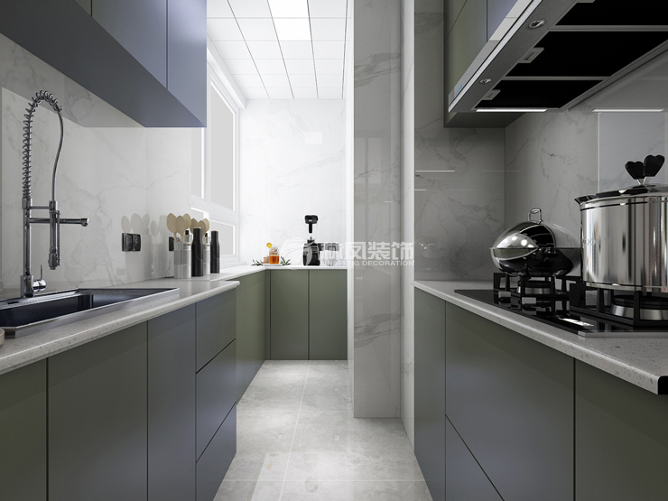 华强城-95㎡-现代混搭-厨房.jpg