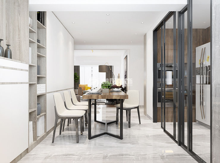金盛水岸观庭-147平-现代风格-餐厅2.jpg
