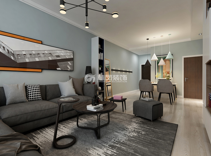 龙湖唐宁one-90平-现代风格-客厅.jpg