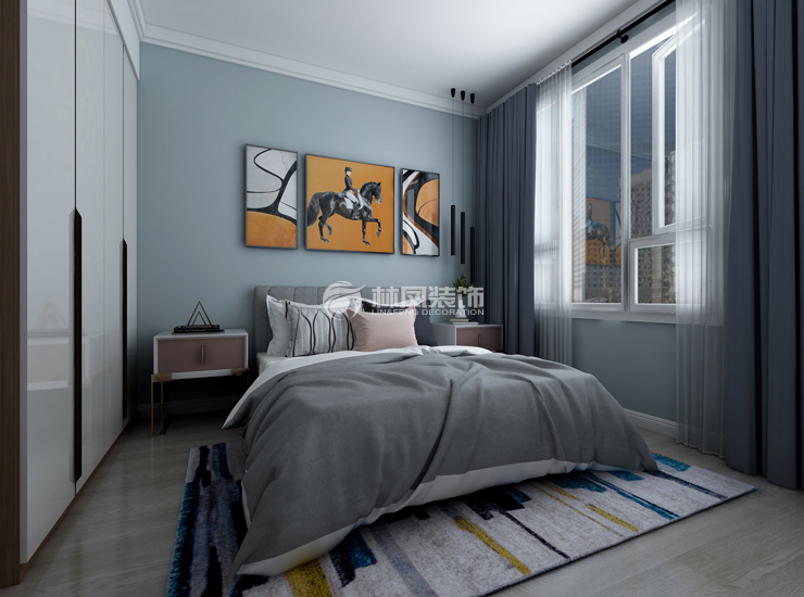 龙湖唐宁one-90平-现代风格-卧室.jpg
