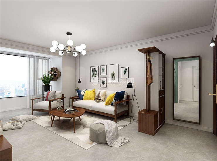 国奥现代城-93平-北欧风格-客厅.jpg