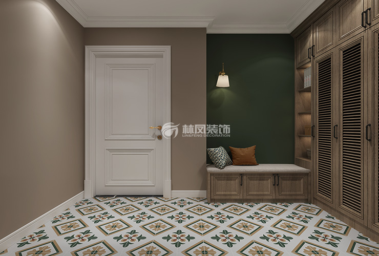 S2-范赢-金地艺境-125平-美式风格-玄关.jpg