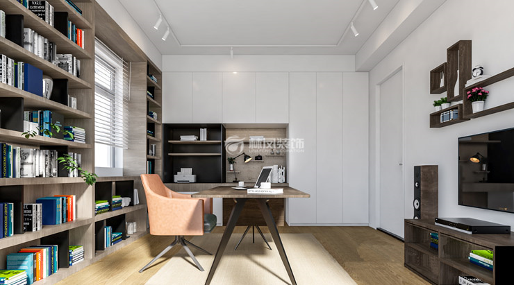 积水住宅195平-现代风格-书房.jpg