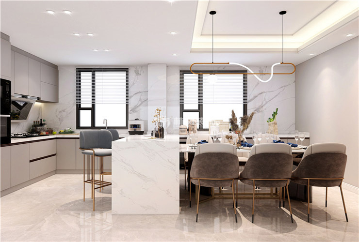 金地樾檀山-135平-现代轻奢- 餐厅.jpg