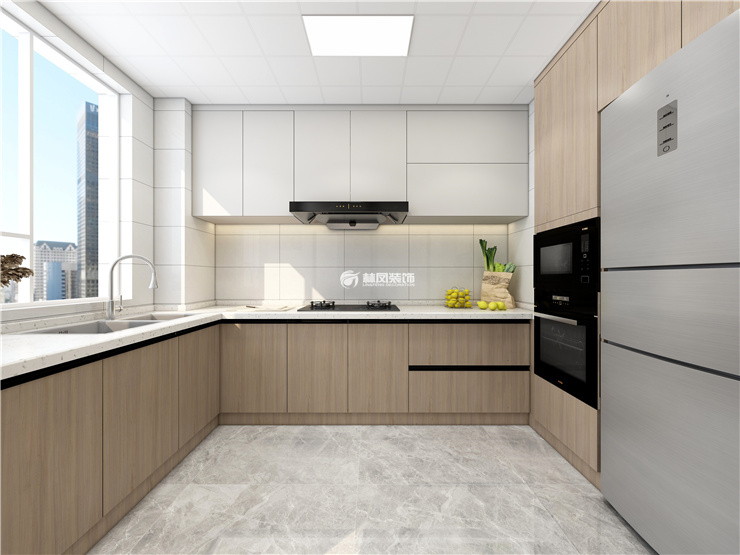 远洋仰山-126平-现代风格-厨房.jpg