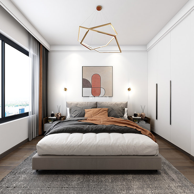 旭辉东樾城-102平-现代简约-次卧1.jpg