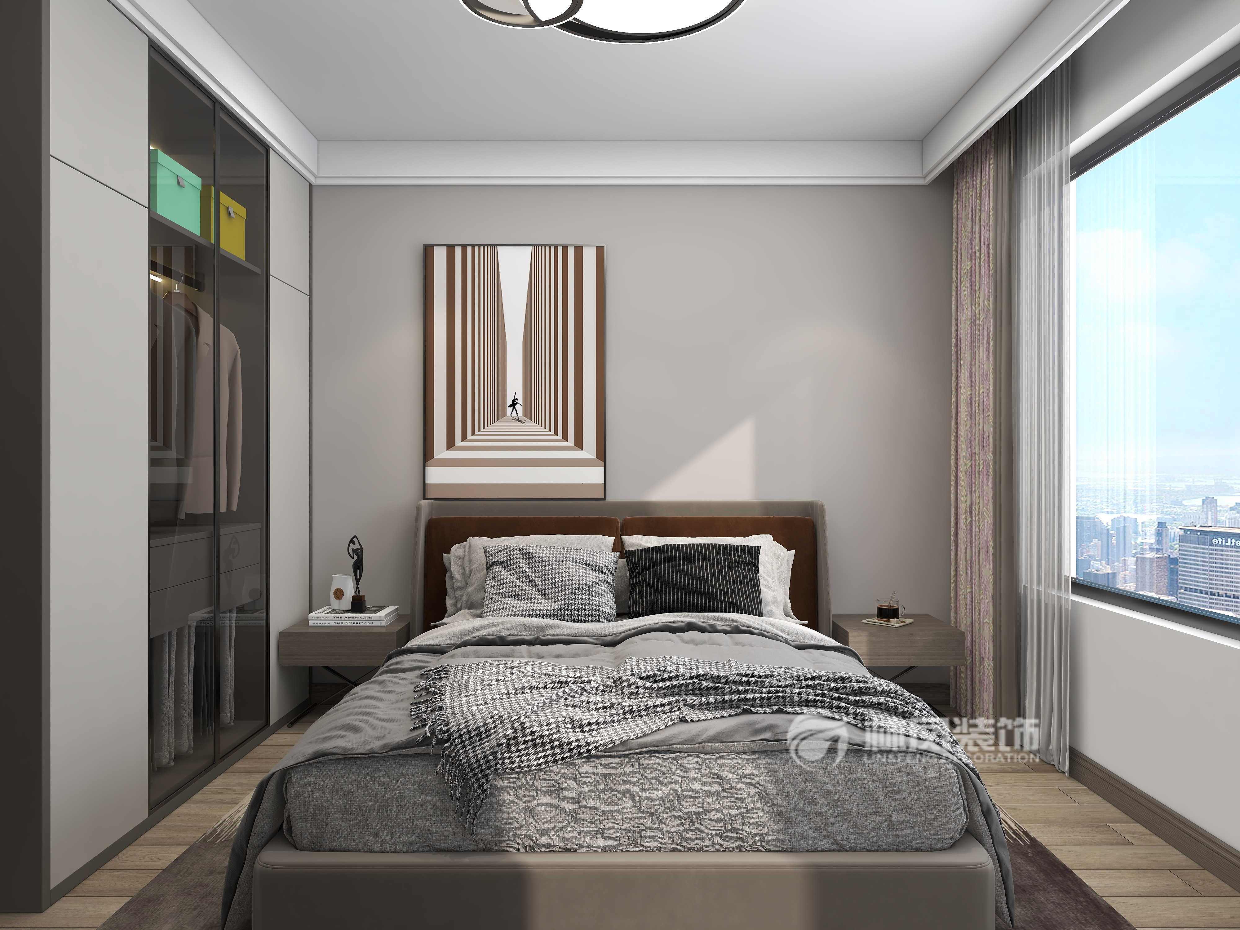 万锦紫园-现代轻奢 -85 -主卧.jpg