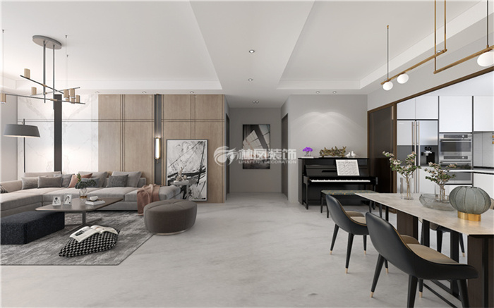 恒大半岛天境-140平-现代简约-客厅.jpg