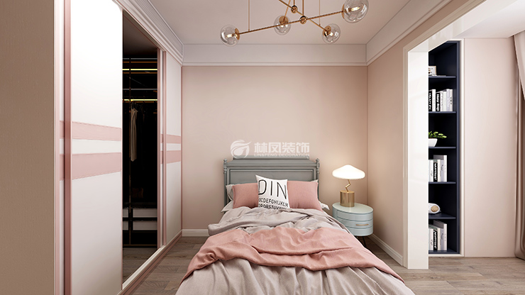 保利中粮堂悦-140平-现代风格-女孩房.jpg