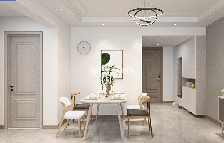 隆河谷-90平-现代风格-餐厅-1.jpg