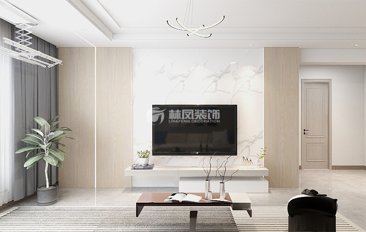 隆河谷-90平-现代风格-客厅 -1.jpg