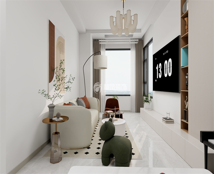 恒大滨江左岸-137平-现代风格-客厅 (2).jpg