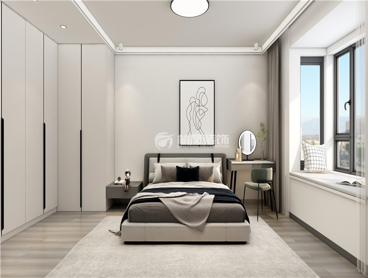 孟凡玉原创设计-圣水苑-主卧室.jpg