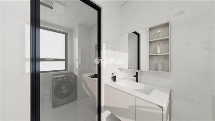 金地铁西檀府-105平-现代风格-卫生间.jpg