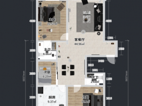 西江苑｜现代轻奢风格