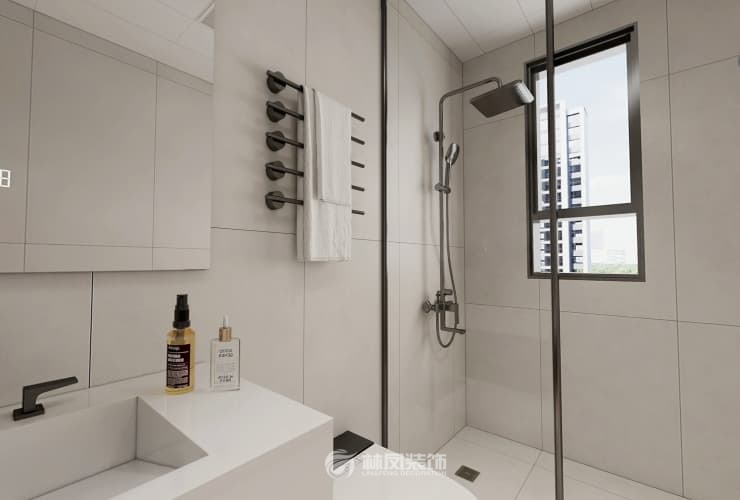 保利公园壹号 124平 现代风格 卫生间2.jpg