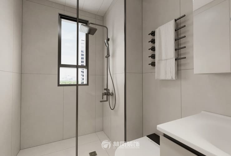 保利公园壹号124平 现代风格 卫生间1.jpg