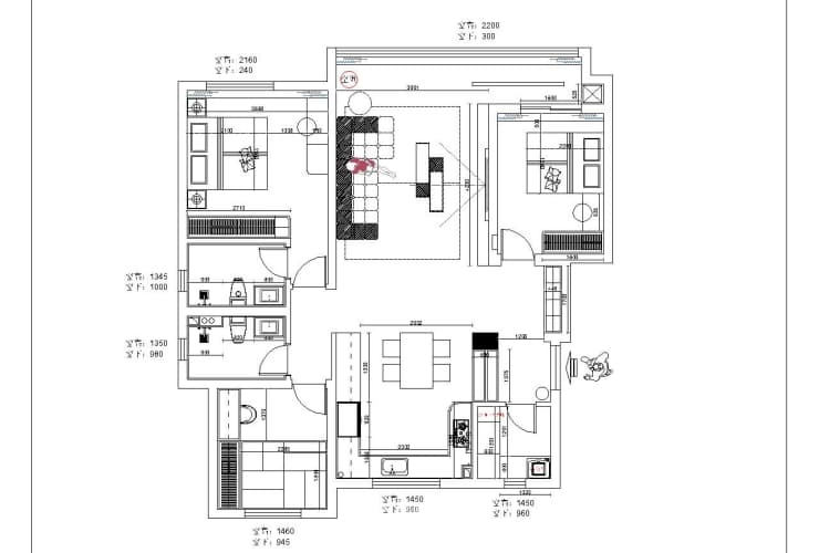 保利公园壹号 124平 现代风格 户型图.jpg