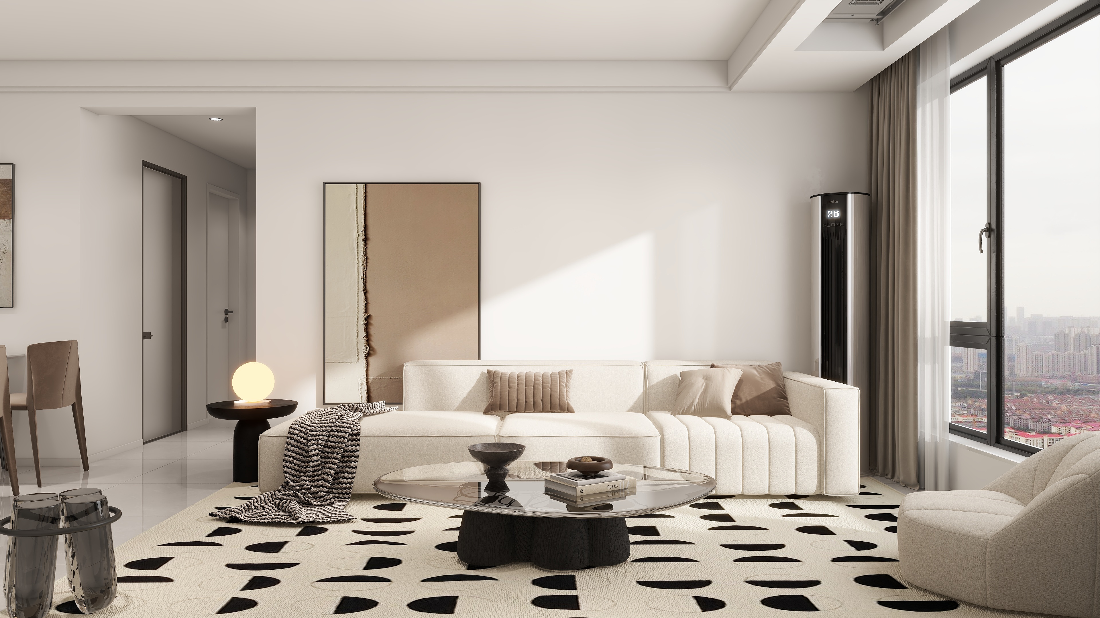 保利茉莉公馆115㎡现代风格-客厅2 .jpg