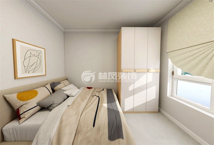 中海汇德里-105平-现代风格-次卧.jpg