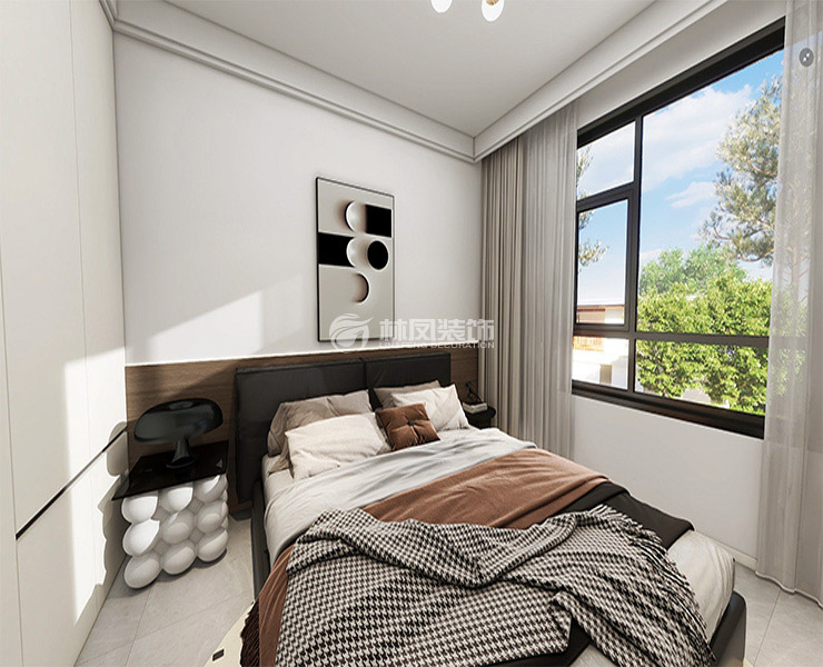 首创光合城-110平-现代轻奢风格-次卧.jpg