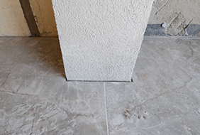 防地砖开裂独创排砖工艺