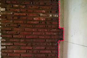 砌墙咬榫加固工艺