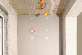 石膏板找平专用钉固定